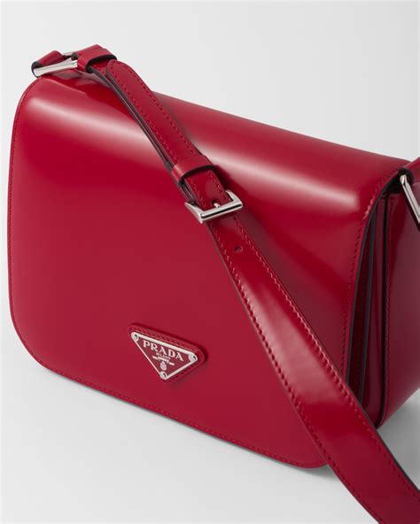 Prada leather shoulder bags